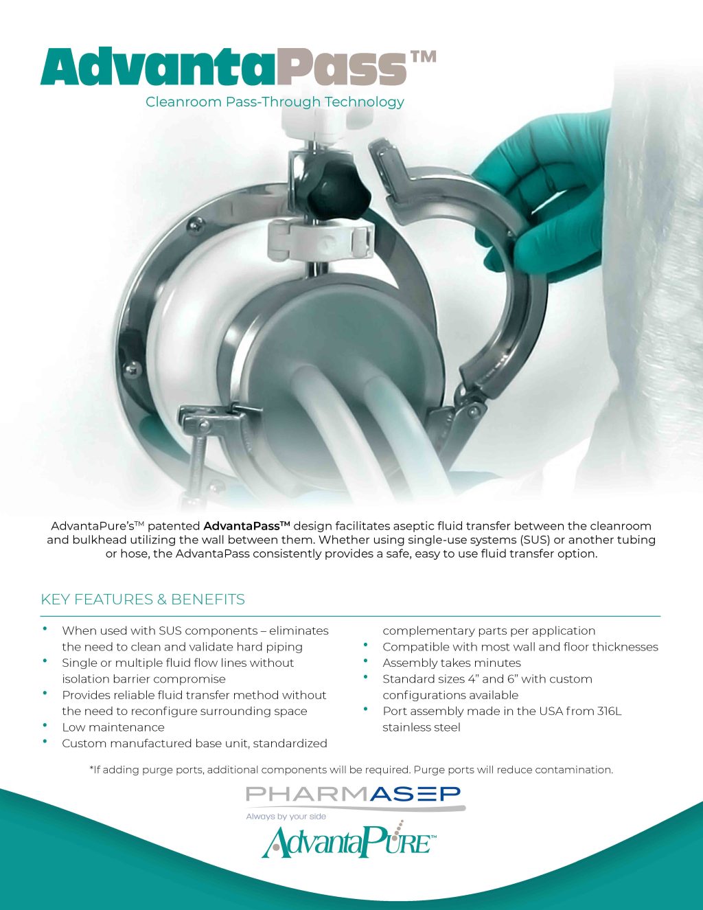 Image miniature document Brochure AdvantaPass® - Pharmasep
